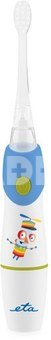 ETA Toothbrush | Sonetic ETA071090020 | Battery operated | For kids | Number of brush heads included 2 | Number of teeth brushing modes 1 | Blue/White