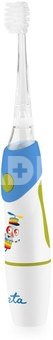 ETA Toothbrush | Sonetic ETA071090020 | Battery operated | For kids | Number of brush heads included 2 | Number of teeth brushing modes 1 | Blue/White