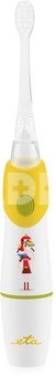 ETA Toothbrush | Sonetic ETA071090050 | Battery operated | For kids | Number of brush heads included 2 | Number of teeth brushing modes 1 | Yellow/White