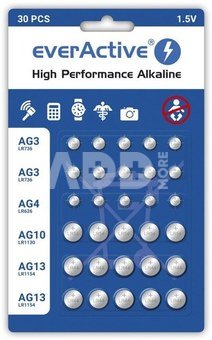 everActive ALKALINE BATTERIES MINI AGMIX