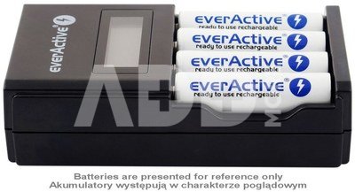 everActive BATTERY CHARGER NC-450 BLACK EDITION