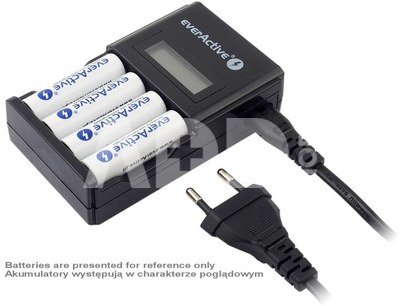 everActive BATTERY CHARGER NC-450 BLACK EDITION