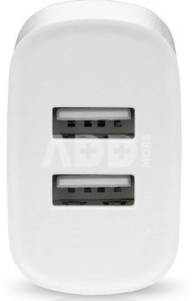 everActive PHONE CHARGER 2X USB 2, 4A 12W WHITE