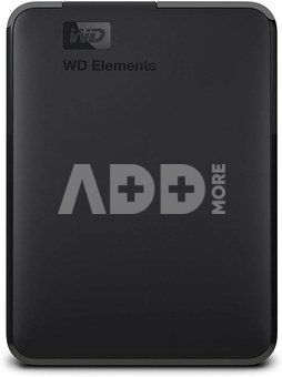 WD 5 TB Elements Portable External Hard Drive - USB 3.0, Black