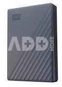 External HDD|WESTERN DIGITAL|My Passport|WDBRMD0040BGY-WESN|4TB|USB-C|Colour Grey|WDBRMD0040BGY-WESN