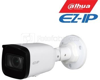 EZ-IP kamera cilindrinė 4MP, IR pašvietimas iki 40m, 1/3” 2.8-12mm, 3-DNR, IP67, H.265, SD