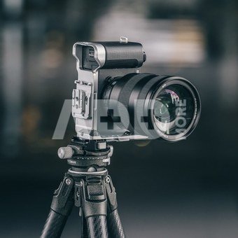 Falcam F22 & F38 & F50 Quick Release Camera L Bracket Silk Silver (FOR SONY ZV E1) C00B3503W
