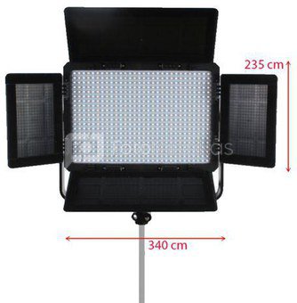 Falcon Eyes LED Lamp Set LPW-600TD Set 1