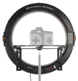 Falcon Eyes LED Ring Lamp Dimmable DVR-512DVC on 230V