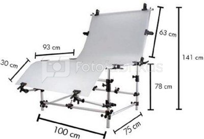 Falcon Eyes Photo Table ST-1020A with Lighting