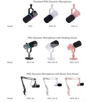 Feelworld PM1 P Microphone Pink