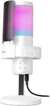 Fifine A9W studio microphone with stand (white)