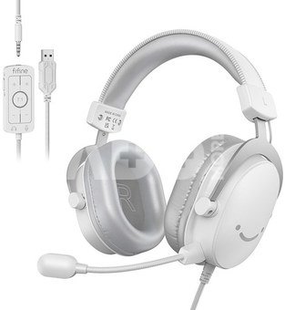Fifine H9W gaming headphones (white)