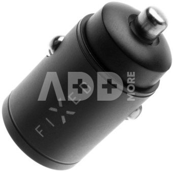 FIXED Dual USB-C Car Charger 30W, Black