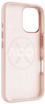 Fixed MagFlow | Back cover | Apple | iPhone 16 | Liquid silicon | Pink