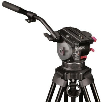 Cartoni Focus 10 Red Lock System GS