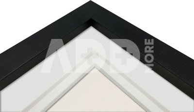 Focus Dahlia UV Glass Black 50x70/PP 40x50