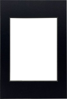 Focus Passepartout Black w. black core 13x18/9x12