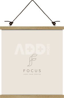 Focus Poster Hanger Magnetic Oak 41cm