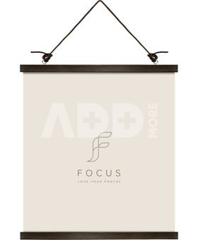 Focus Poster Hanger Magnetic Walnut 71cm