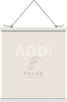Focus Poster Hanger Magnetic White 71cm