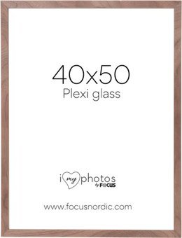 Focus Soul Walnut veneer 40x50 Plexi