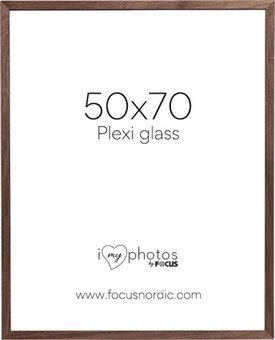 Focus Soul Walnut veneer 50X70 Plexi