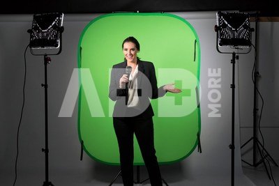 Foldable Panoramic Background 1.8 x 2.1m (GREEN)