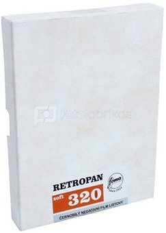 FOMA Retropan 320 Soft 12,7x17,8 50 sheets