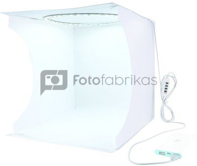 Photo box with LED lightning, 31x31x32cm