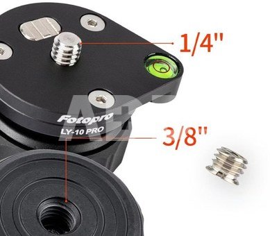 Fotopro Leveling Base LY 10 Pro Grijs