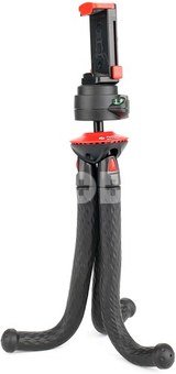 Fotopro UFO 2 Plus Black/Red Tripod met Telefoon & GoPro Mount