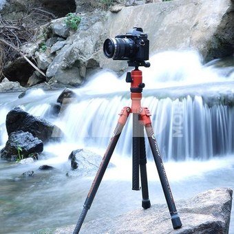 Fotopro X Aircross 1 Carbon Tripod Oranje