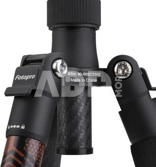 Fotopro X Aircross 1 Mini Carbon Tripod Zwart