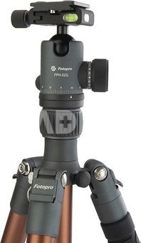 Fotopro X Go Chameleon Grijze Aluminium Tripod