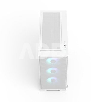 Fractal Design Case | Pop 2 Air | White TG RGB | ATX | Power supply included No