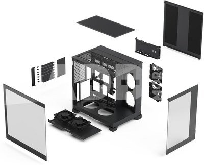 Fractal Design Case | Pop 2 Vision | Black | Mid-Tower