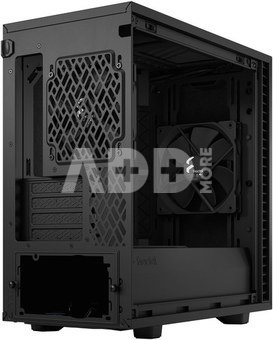Fractal Design Define 7 Mini Black Solid, mATX, Mini-DTX, Mini ITX, Power supply included No