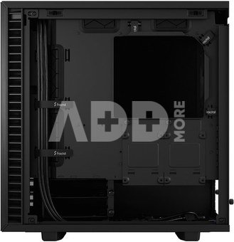 Fractal Design Define 7 Mini Black Solid, mATX, Mini-DTX, Mini ITX, Power supply included No