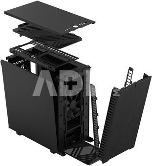 Fractal Design Define 7 Mini Black Solid, mATX, Mini-DTX, Mini ITX, Power supply included No