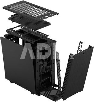 Fractal Design Define 7 Mini Black Solid, mATX, Mini-DTX, Mini ITX, Power supply included No