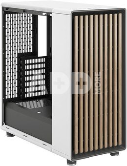 Fractal Design North Chalk White, Power supply included No
