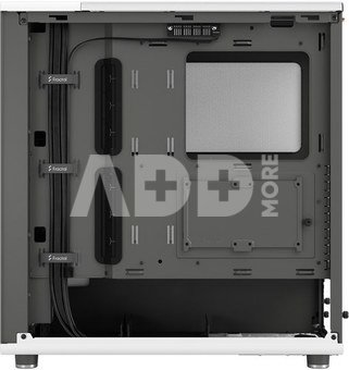 Fractal Design North Chalk White, Power supply included No