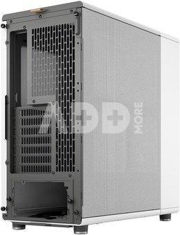 Fractal Design North Chalk White, Power supply included No