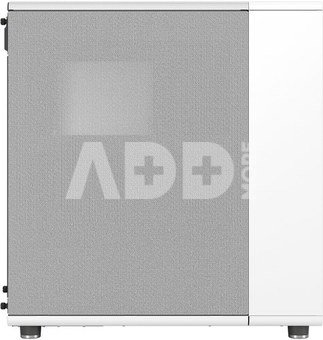 Fractal Design North Chalk White, Power supply included No