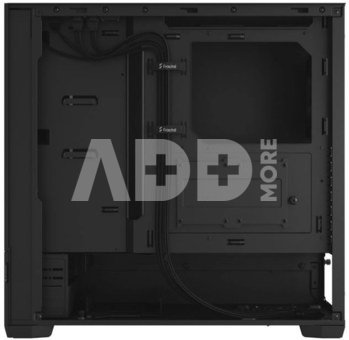 Fractal Design Pop Air Black Solid, ATX, mATX, Mini ITX, Power supply included No