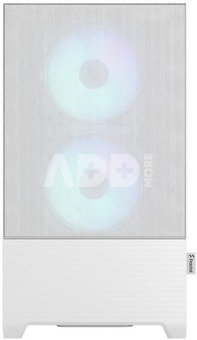 Fractal Design Pop Mini Air RGB White TG Clear Tint, mATX, Mini ITX, Power supply included No