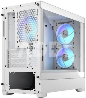 Fractal Design Pop Mini Air RGB White TG Clear Tint, mATX, Mini ITX, Power supply included No