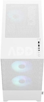 Fractal Design Pop Mini Air RGB White TG Clear Tint, mATX, Mini ITX, Power supply included No