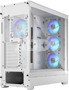 Fractal Design Pop XL Air RGB White TG Clear Tint, E-ATX up to 280 mm, ATX , mATX, Mini ITX, Power supply included No